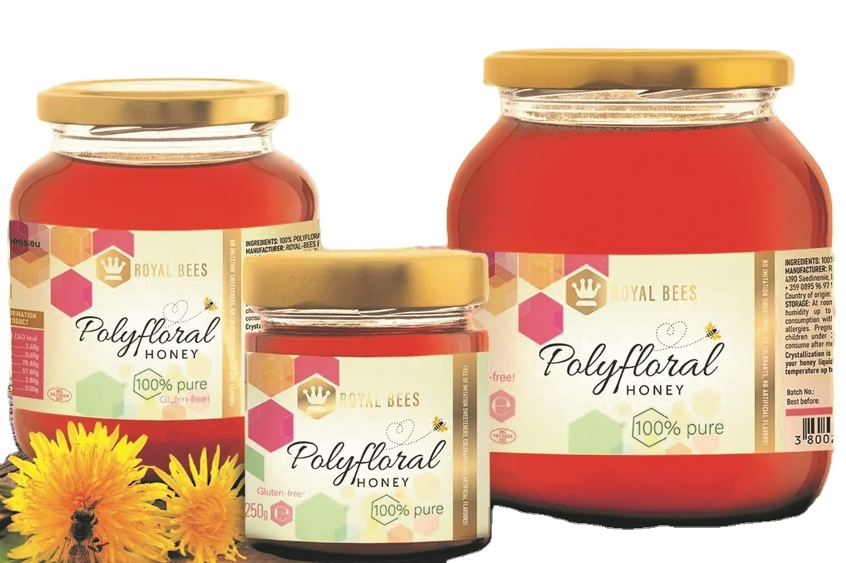 QUALITY BULGARIAN POLYFLORAL BEE HONEY HONEY PRODUCTS FOR WHOLESALE