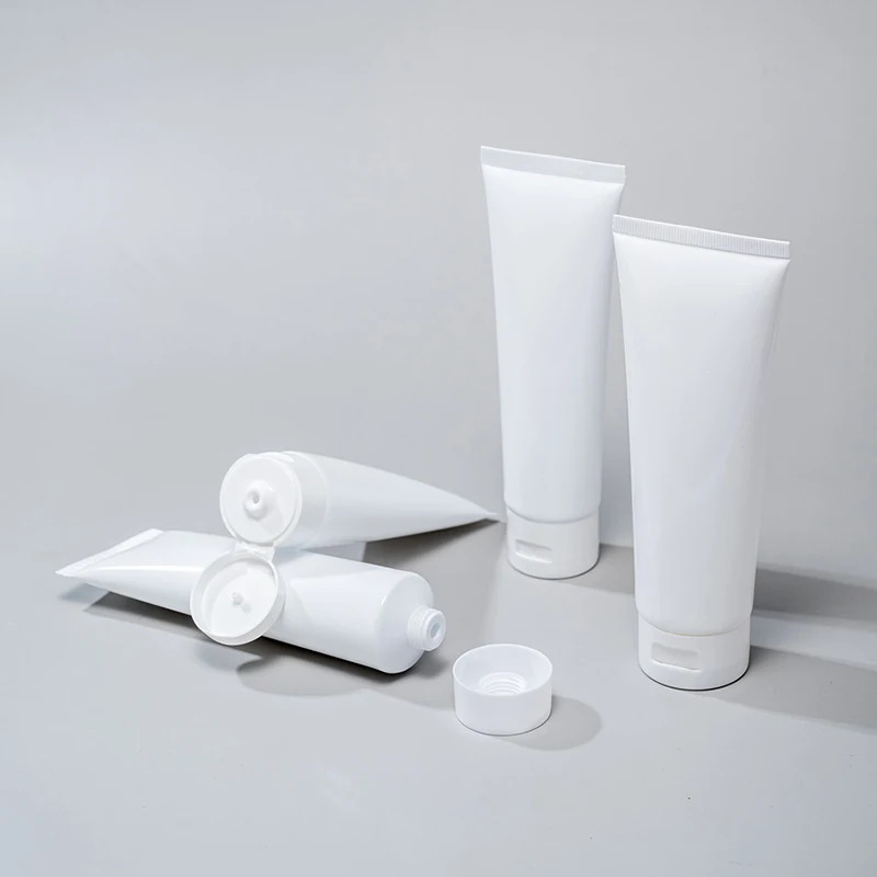 Customized Plastic Cosmetic Tubes 60ml Squeeze Cosmetic Plastic Tube Face Wash Cream Soft Tubes