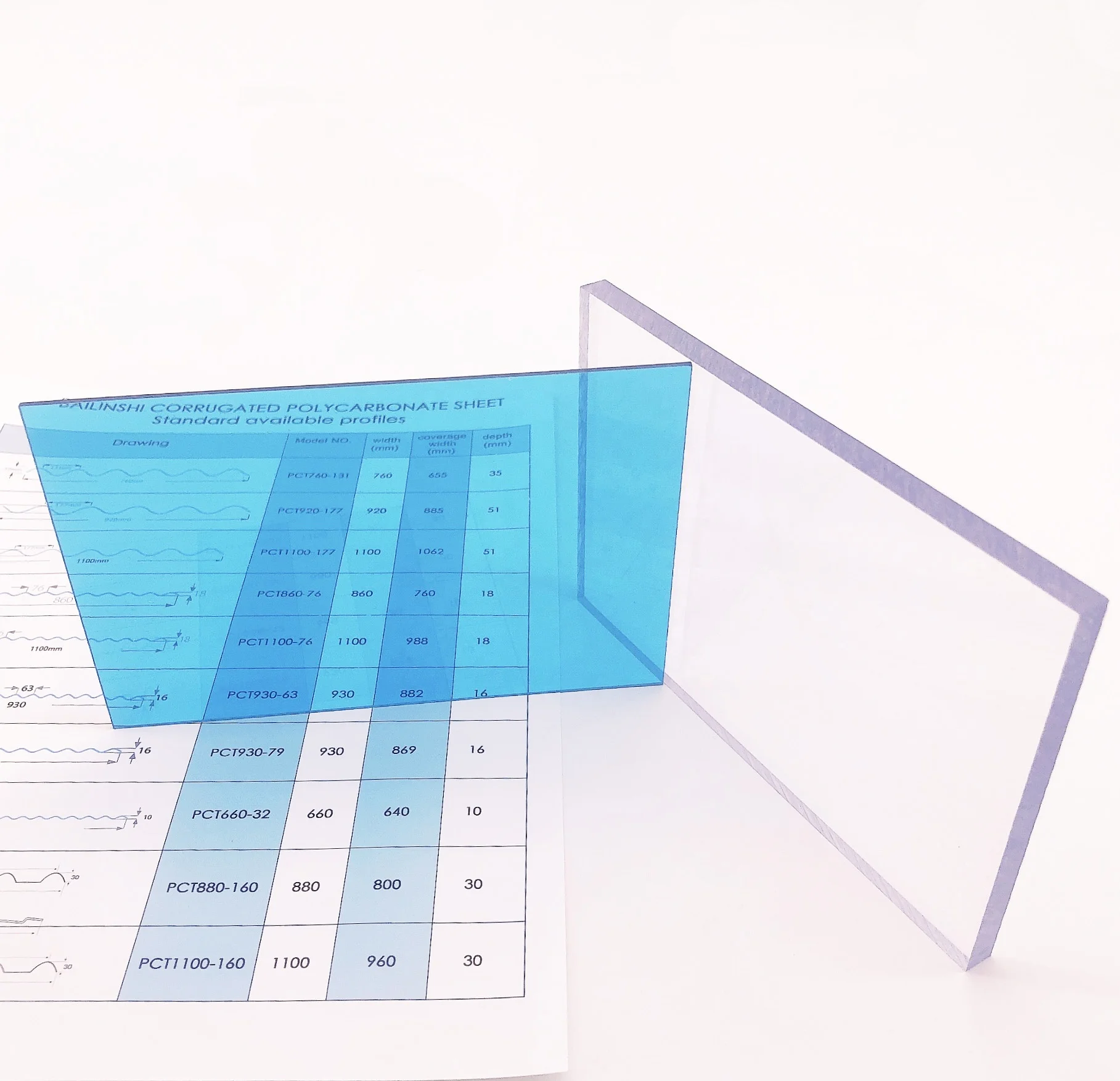 clear polycarbonate solid sheet 6mm China manufacturer 1mm polycarbonate sheet solid pc sheet
