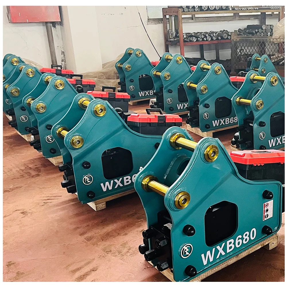 New Design Construction Equipment Rock Tools Hammer Spare Parts Hydraulic Breaker for Mining Excavator