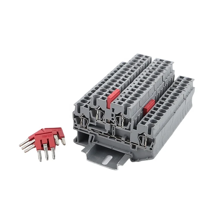 FBS 3-5 Match with ST/PT 2.5 Twin Quattro STTB/PTTB 2.5 2.5-4L DIN Rail Wire Terminal Block Accessories Fixed Plug in Bridge