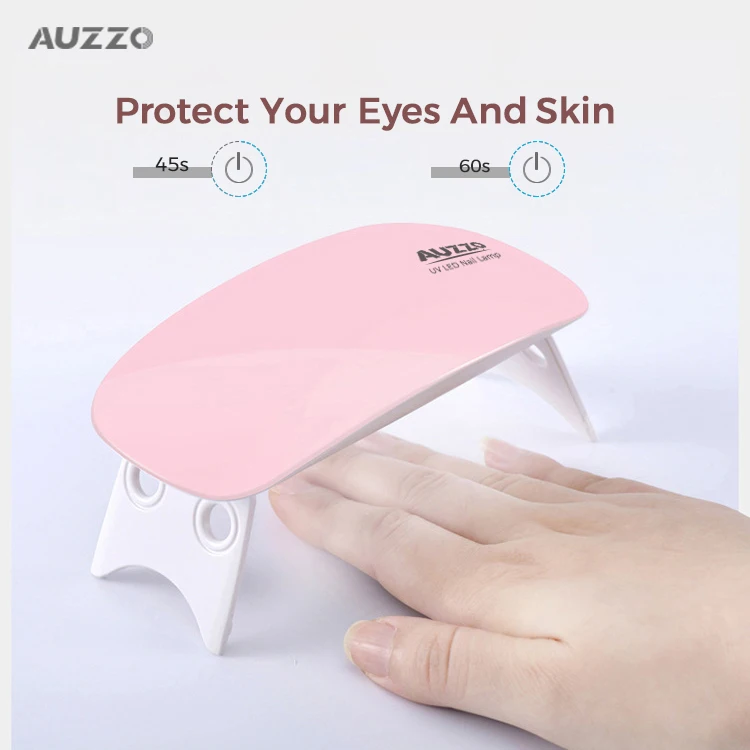 Portable Sun Light Mini Led Uv Nail Dryer Lamps Portable Baking Light Mouse Led Pink Usb Pink Nail Lamp