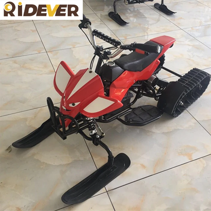 Миниатюрный газовый снегоход Ridever 49 куб. См максимальная нагрузка 80 кг дешевый китайский для