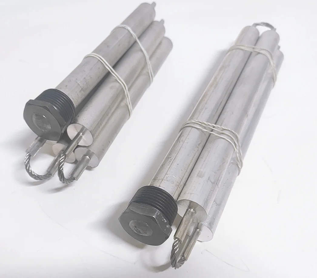 The linked style magnesium flexible chain sacrificial anode for water heater