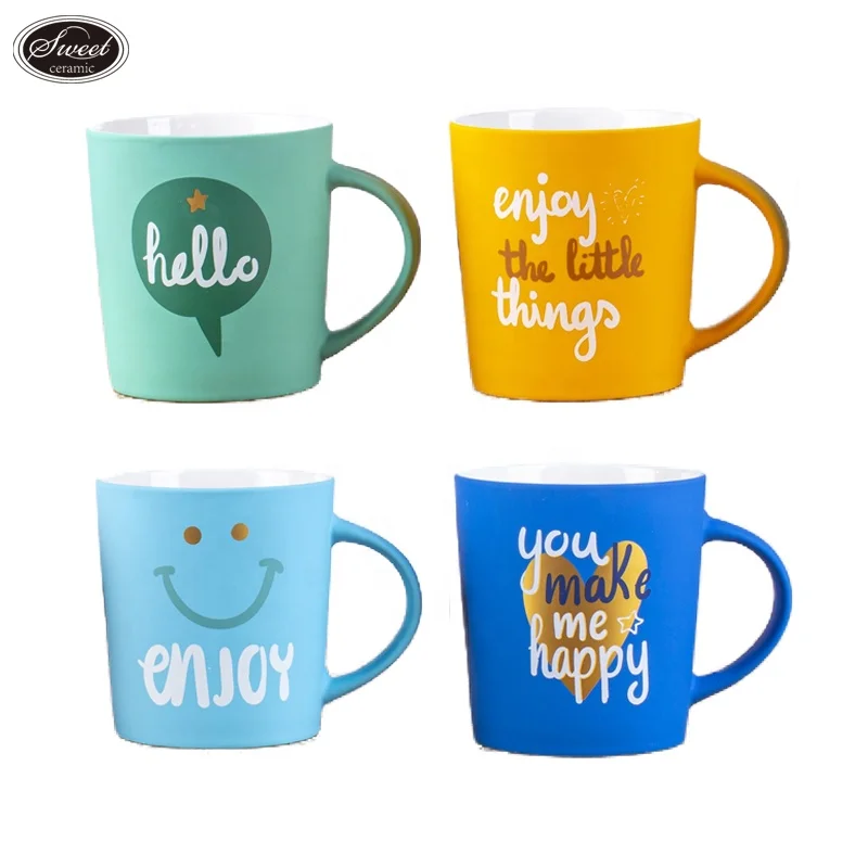 Wholesale  Holiday  Customizable silicon rubber  coating cup  Christmas mom days gift  custom ceramic mug