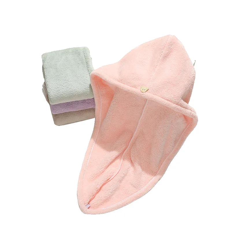 china factory microfiber turban towel hair wrap quick dry salon/spa hair dryer towel microfiber