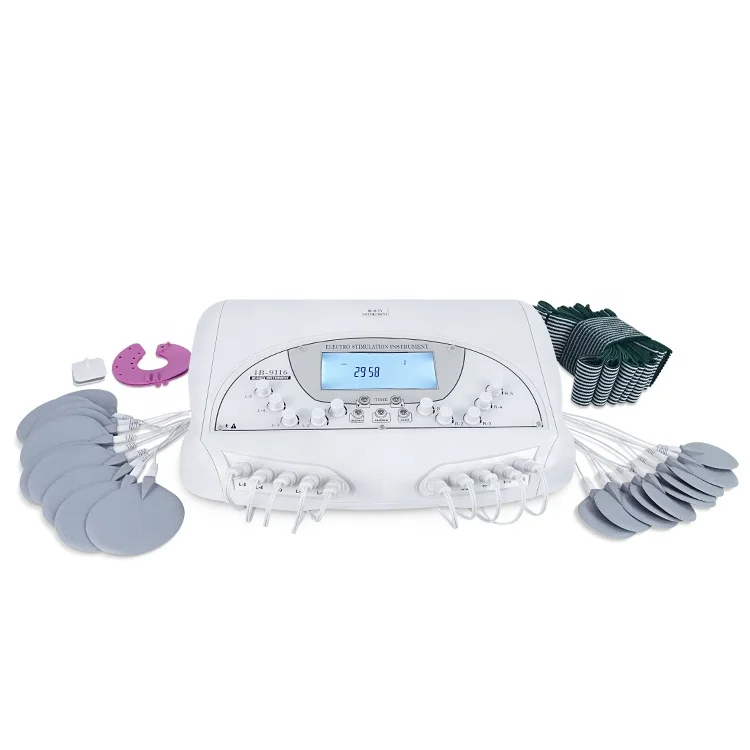 Portable Russian Waves electrical muscle stimulation Slimming therapy machine Ems Fitness Body Sculpting Electrostimulation