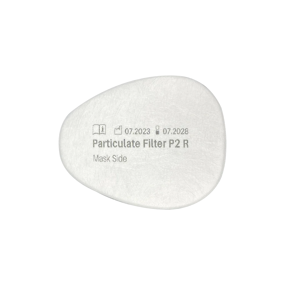 Particulate Filter P2 R Solid and Liquid Particles Use With Gas Cartridge Acid Mask for Pesticide Application