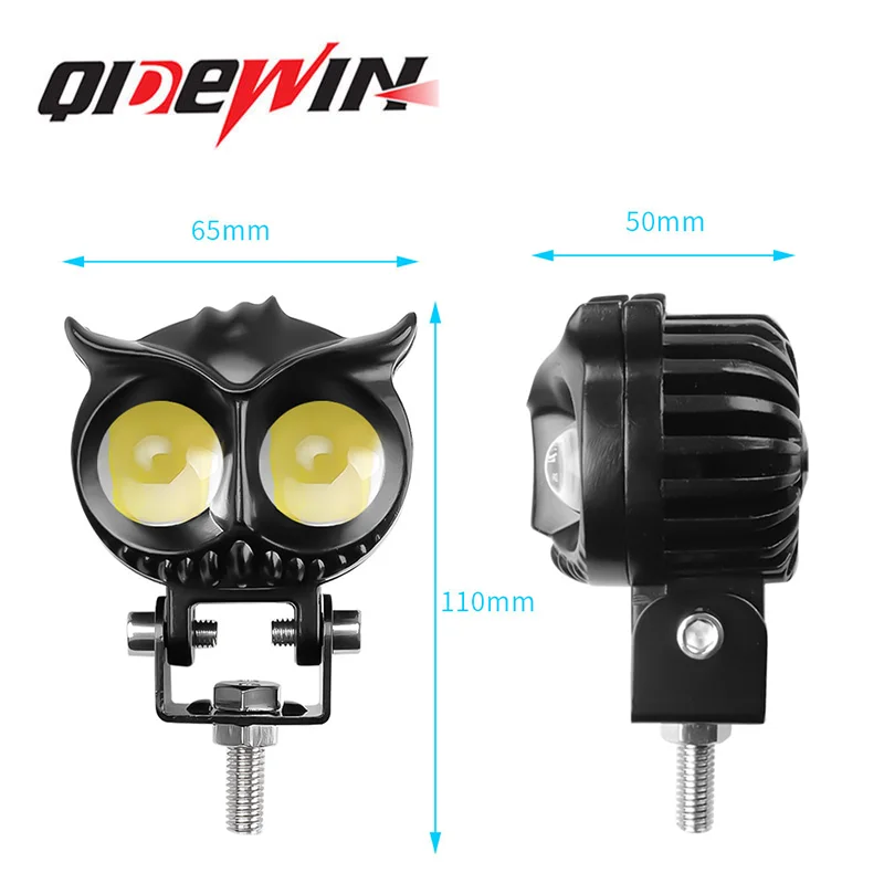 QIDEWIN Led Work Light Bar 2.6 Inch 60W Led Driving Light for Tractor Offroad Boat Car Truck ATV SUV 4WD 4x4 Moto 12V 24V