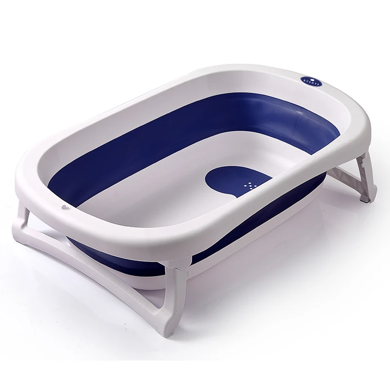 Factory Supply New Design Factory Promotion Plastic Folding PP TPE Baby Bath Tub Portable