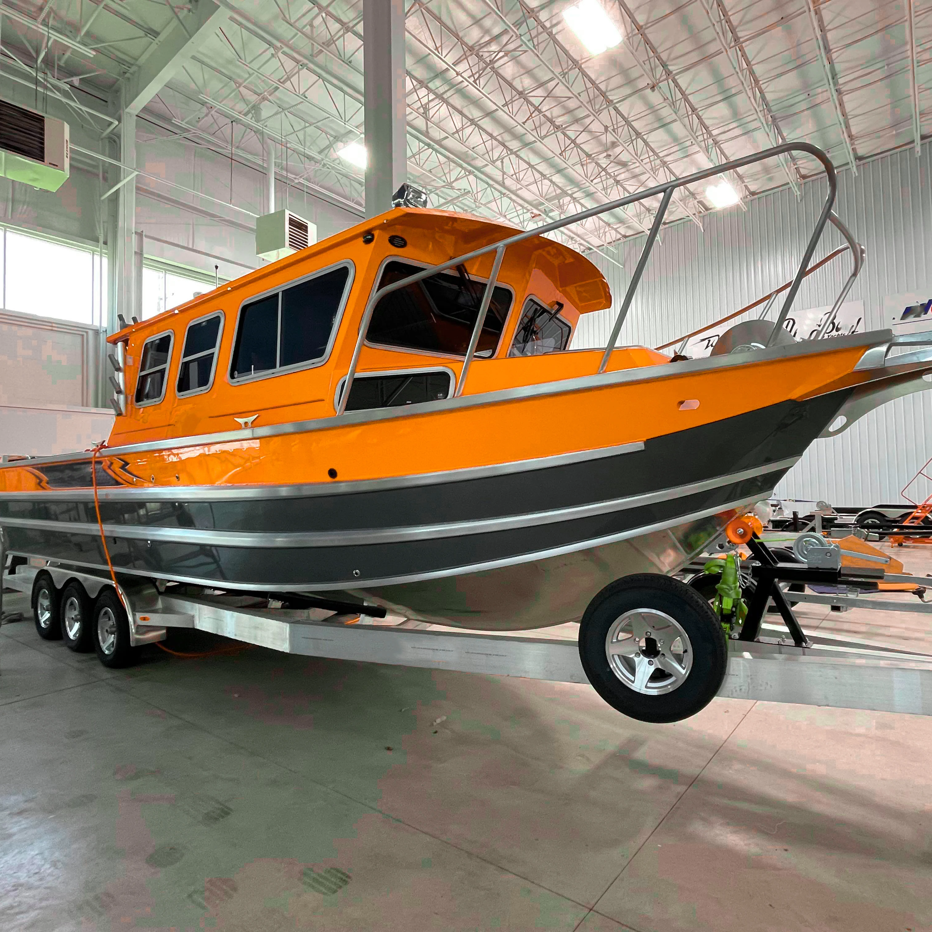 <Kinocean New High Speed Full Welded Aluminium Deep-V Cabin Fishing Boat for sale