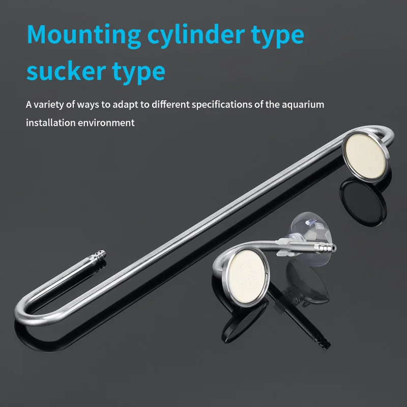 WYIN ZRDR Fish Tank Plant Aquarium accessories Stainless Steel CO2 Diffusion Reactor Atomiser CO2 Diffuser Aquarium