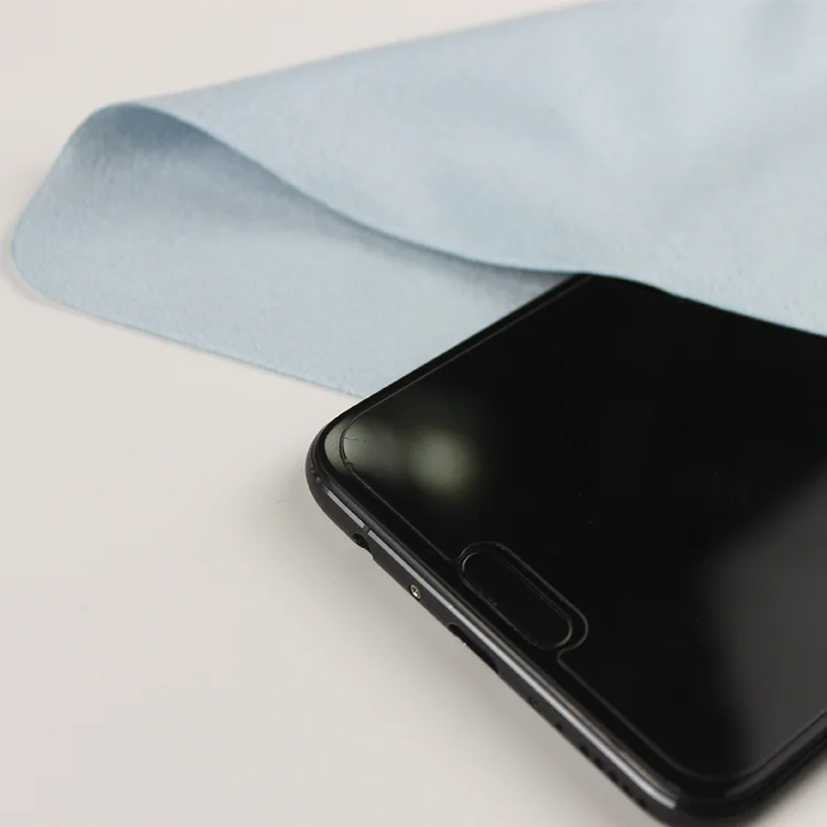 Hot sale custom logo Microfiber wholesale Jewelry velvet  polishing cleaning cloth for Jewelry