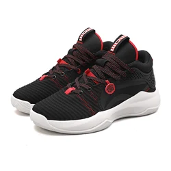 Suppliers Wholesale Men Fashion Sports Style Sneakers Non Slip Basketball Shoes