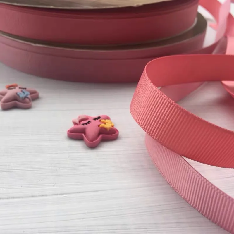 Customized logo printed gold foil tag big christmas  happy birthday gift red ribbon 3 cm and 1.5/2 inch ribbons