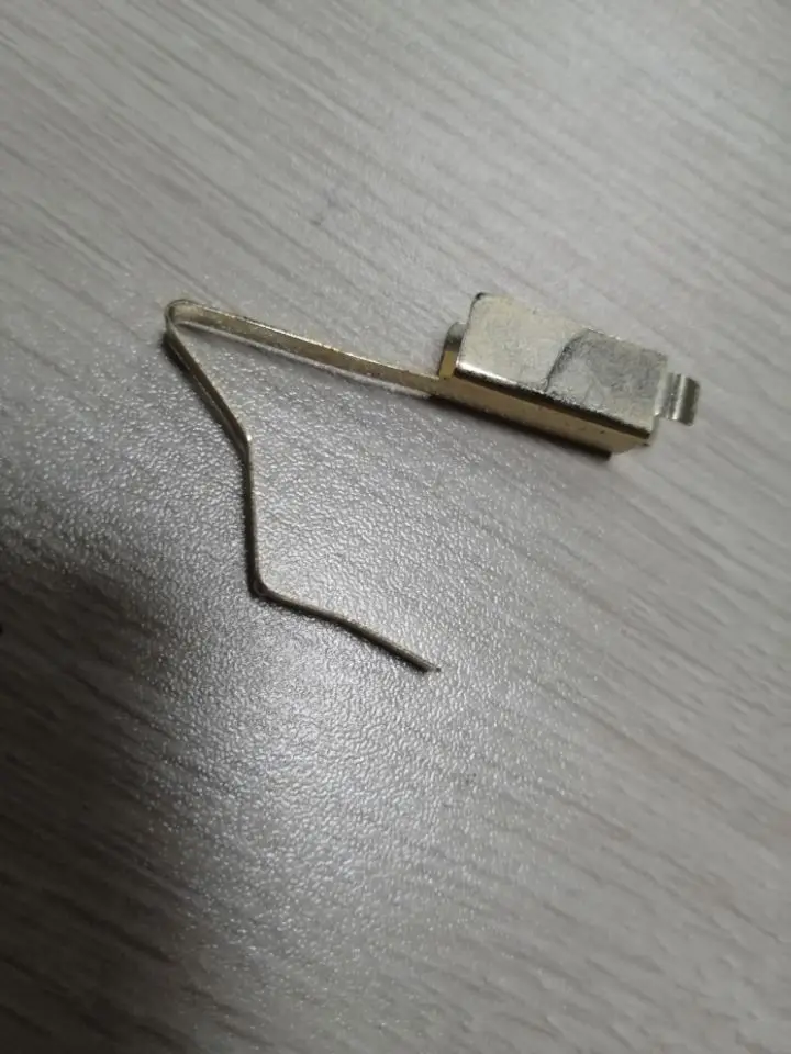 Customized Battery Connector  Battery contact sheet   nickel plated electrical contact springs