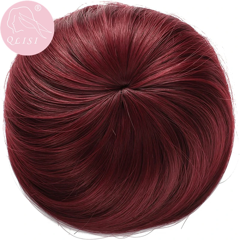 
Soft feeling Bun Hair Piece Synthetic Hair Extensions Wig Hair piece 