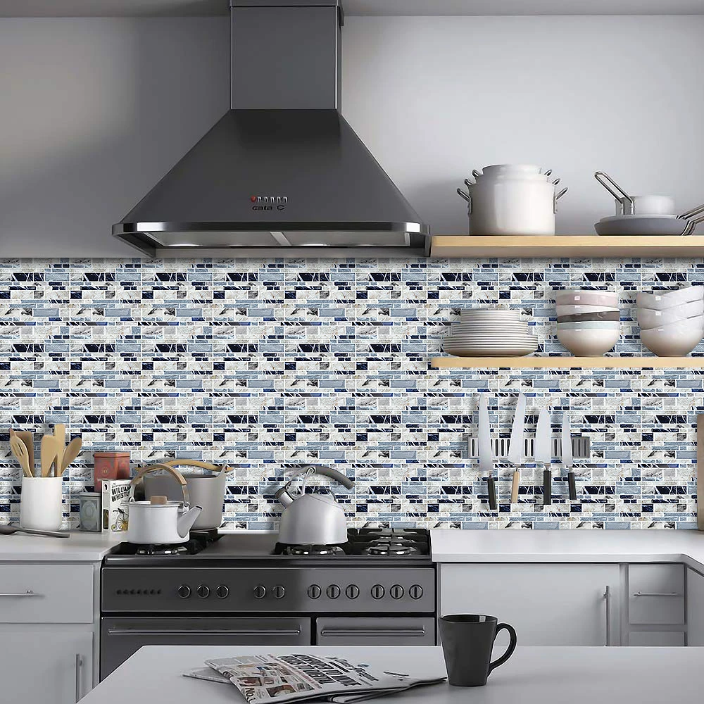 Artiles Vinyl Backsplash Peel And Stick 3D Wall Panel for Kitchen  Factory Price Self-adhesive Wall Tiles for Bathroom
