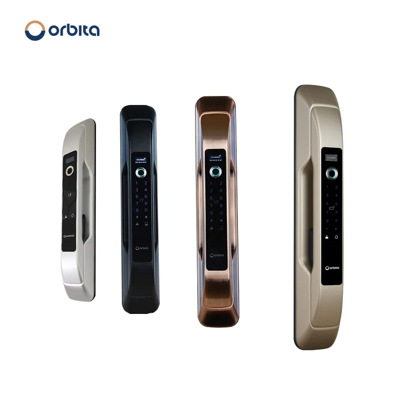 
Orbita mobile phone control biometric fingerprint card digital keyless password luxury smart lock 