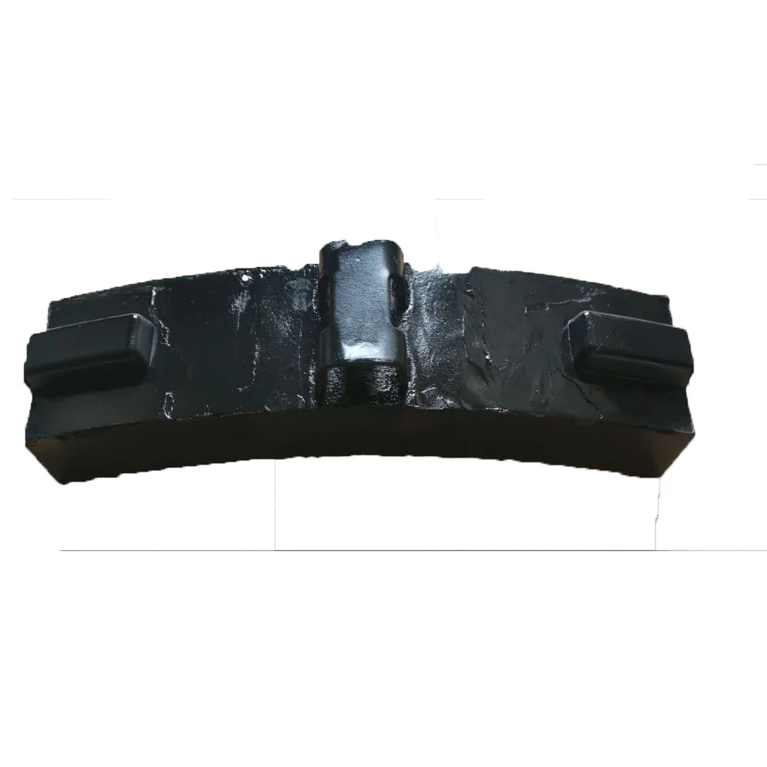 Good Price Locomotives Train Parts Railway Disc Brake Pad Brake Shoe Wheel Brake Shoes