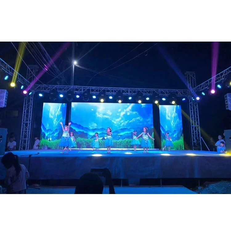 High Quality Good Price Fast Delivery P3.91 500x500 Outdoor Led Display Module Eachin led Church Video Wall For Sale