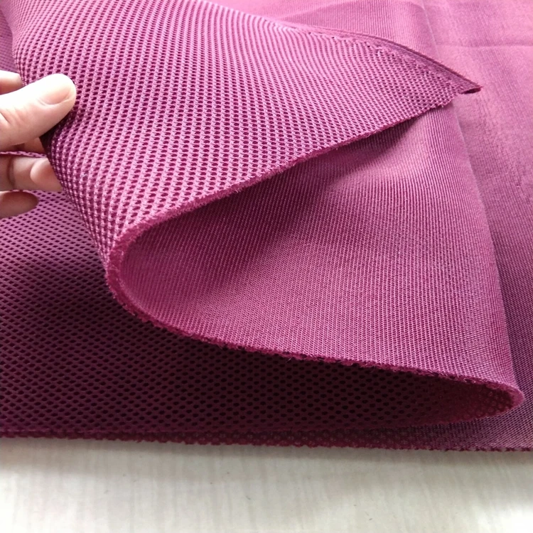 Factory Wholesale Polyester 3d Air Spacer Knitted Mesh Fabric For Motorcycle Seat Cover