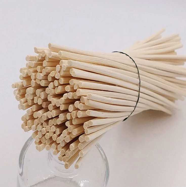 multi inventory Customize size/ shape /color  Reed Diffuser Primary Wooden Rattan Sticks