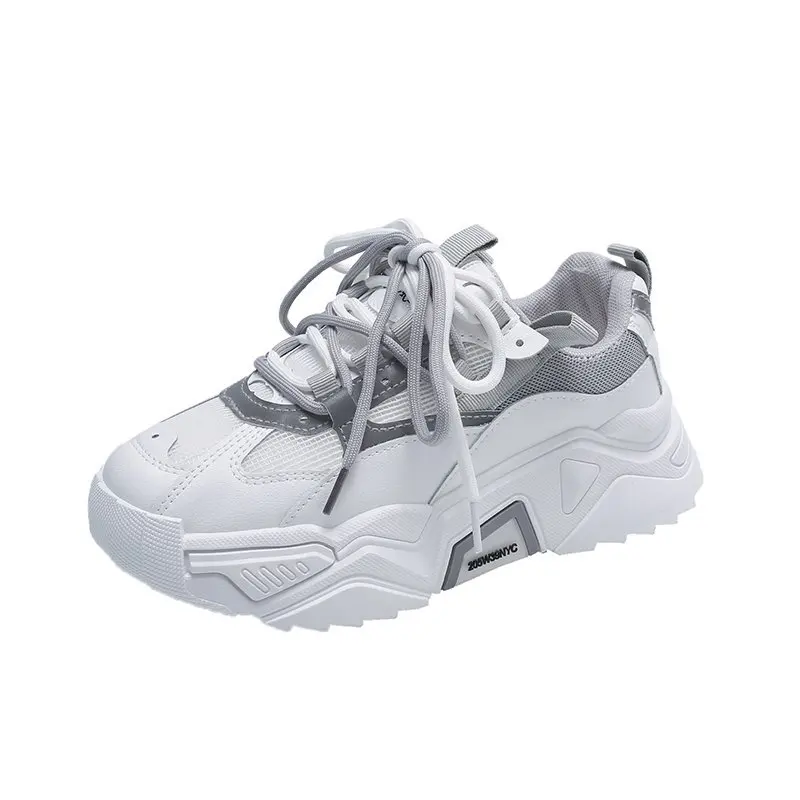 Лидер продаж, женские удобные Прогулочные кроссовки, сетчатая повседневная спортивная обувь