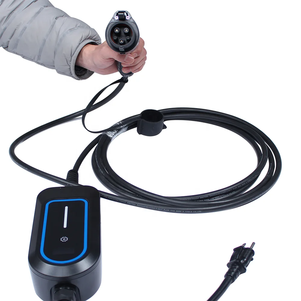 Wholesale Evse electric cars ac type 2 type 1 3.5/7kw 16a 240v economic mobile home rapid portable ev charger