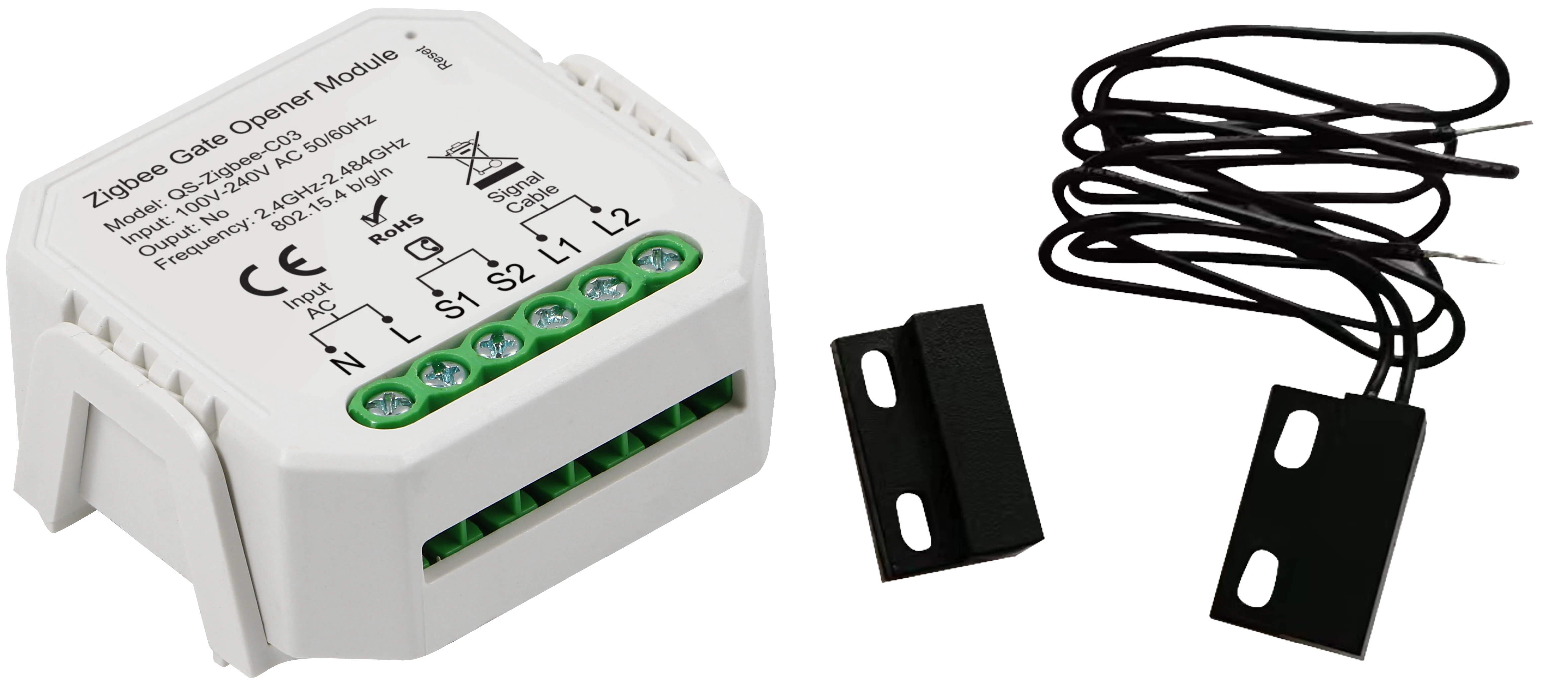 Wireless control Smart Zigbee Garage Door Open Module