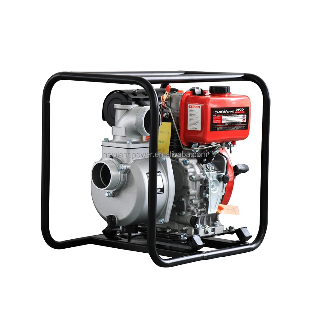 3 inch 296cc 6HP Swimming Pool Quick Dewatering Diesel Engine Centrifugal Water Pump