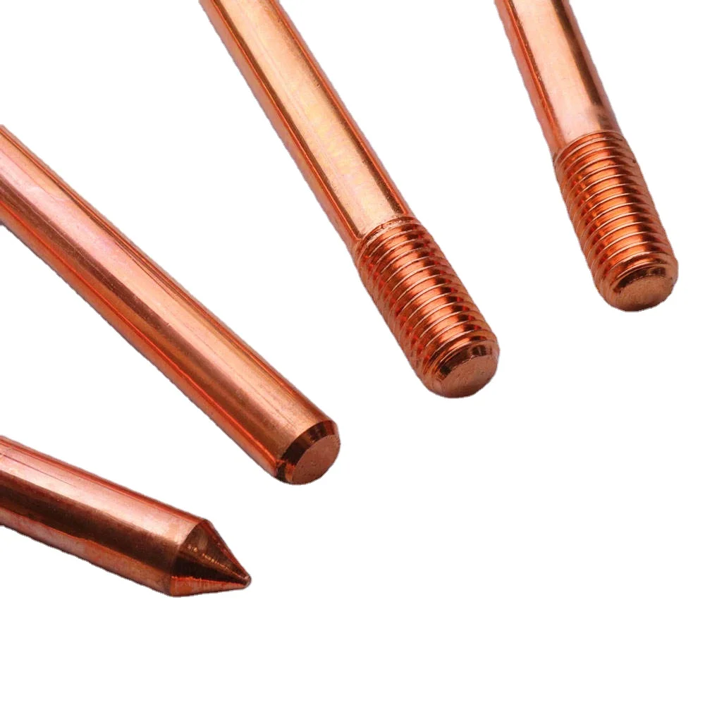 Good Price Earth Rod Copper Diameter 8Mm 16Mm 18Mm 20Mm C11000 T1 T2 Copper Rod Round Copper Bar For Sale