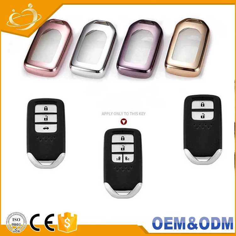 Free Shipping TPU Car Key Shell Holder For Honda 2021 2020 2019 2018 2017 2016 2015 Honda Accord Civic CR-V CRV Key Cover