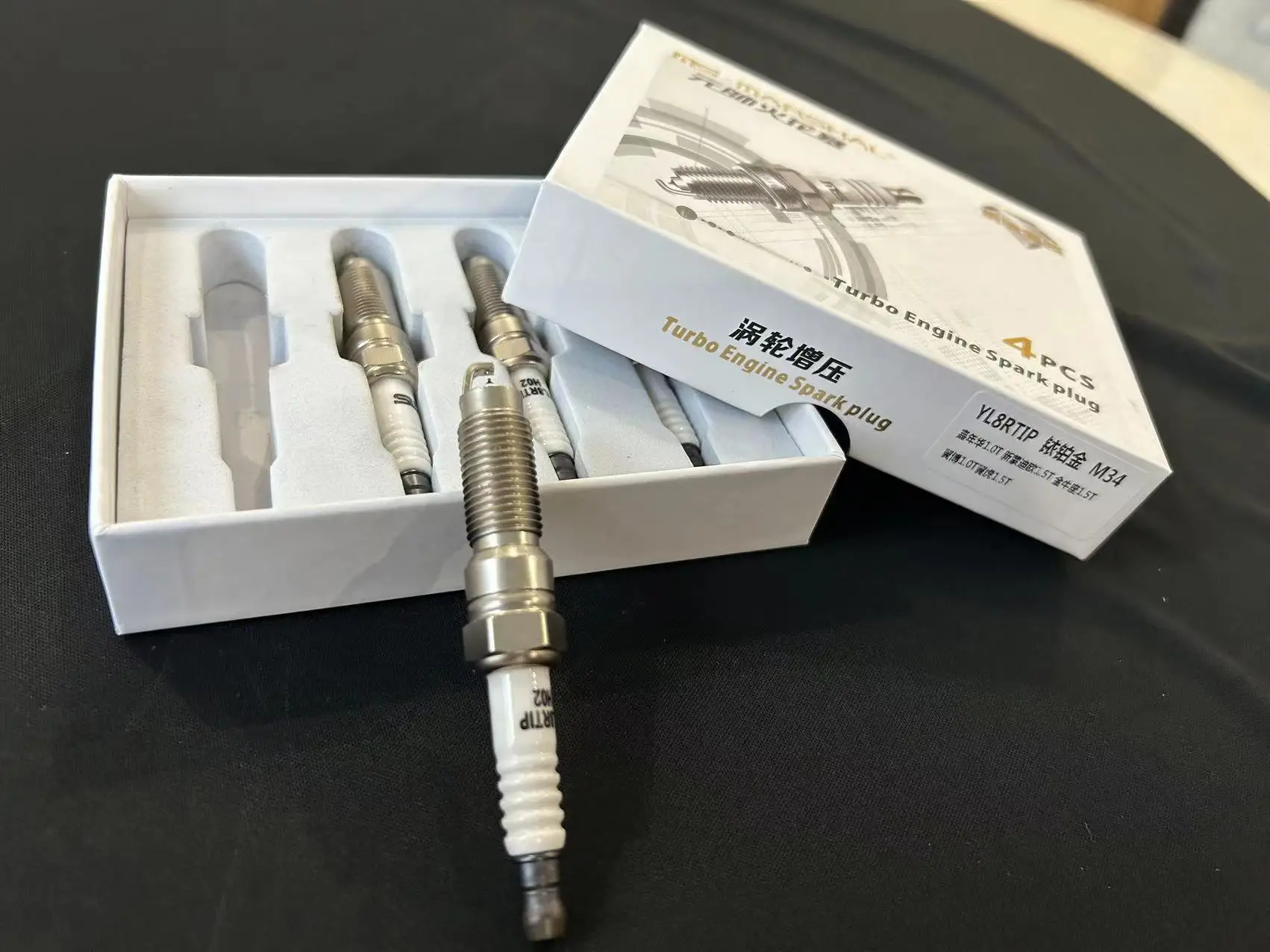 Engine Generator Spare Parts MARSHAL Ni-Co Standard NISSAN Hyundai Kia Car Double Iridium Spark Plugs