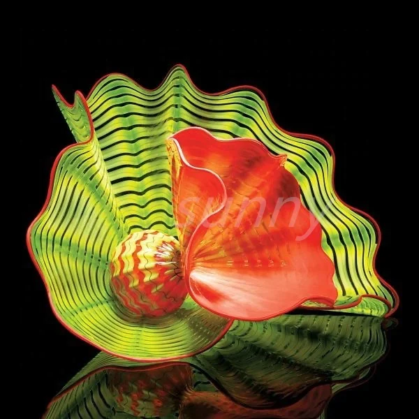 Wedding Modern Glass Crafts 100% Hand Blown Cheap Decorative Bowl for Home Decor