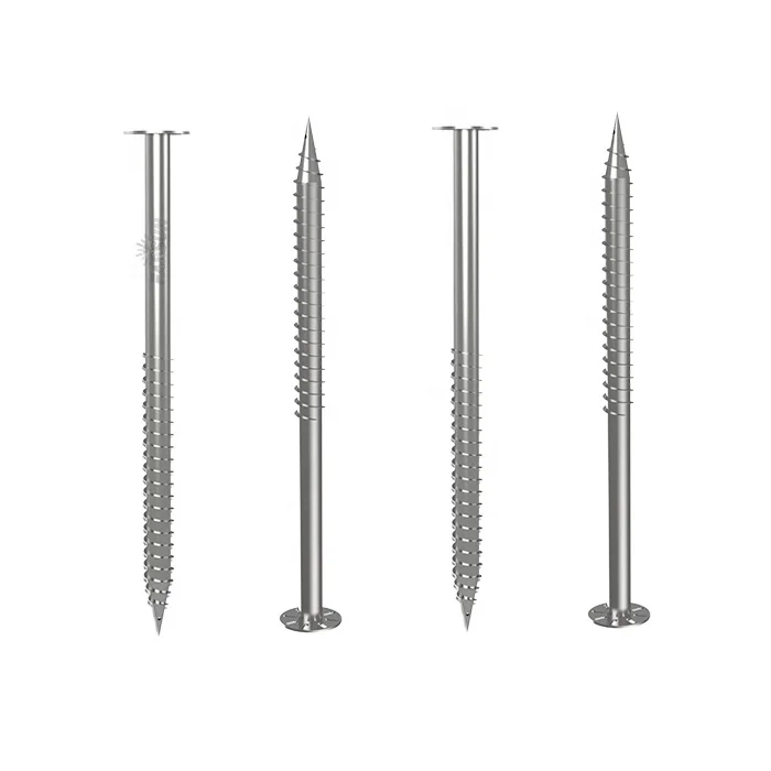FarSun Krinner Helical Ground Screw Piles for Foundation