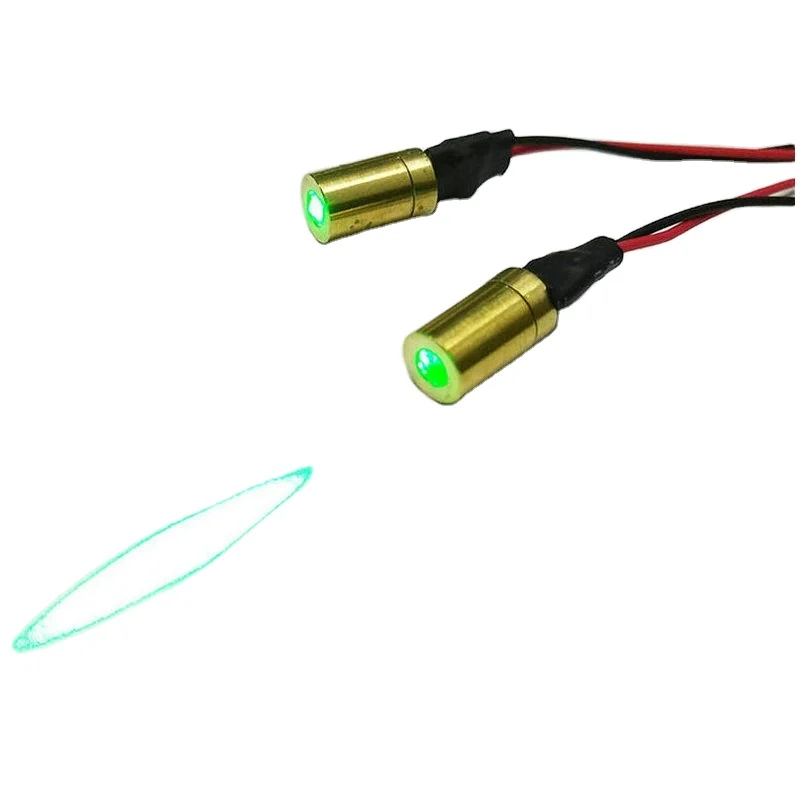 Green Line Laser Modules Self-contained with integrated laser driver circuit