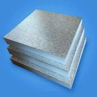 GMP Certified PU Polyurethane Insulated Roof and Wall Sandwich Panel White Metal Steel Building Color Easy Material Origin Core
