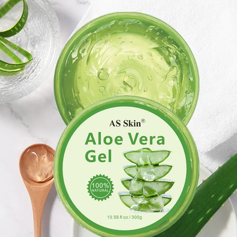 Pure Aloe Vera Gel Anti-aging Soothing Anti-acne Organic Aloe Vera Plant Extract Gel Personal Customization