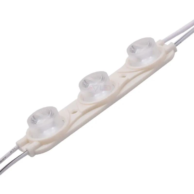 12V 3W Edge lit led modul Single Color IP67 Waterproof SMD2835 Injection 3 led Module