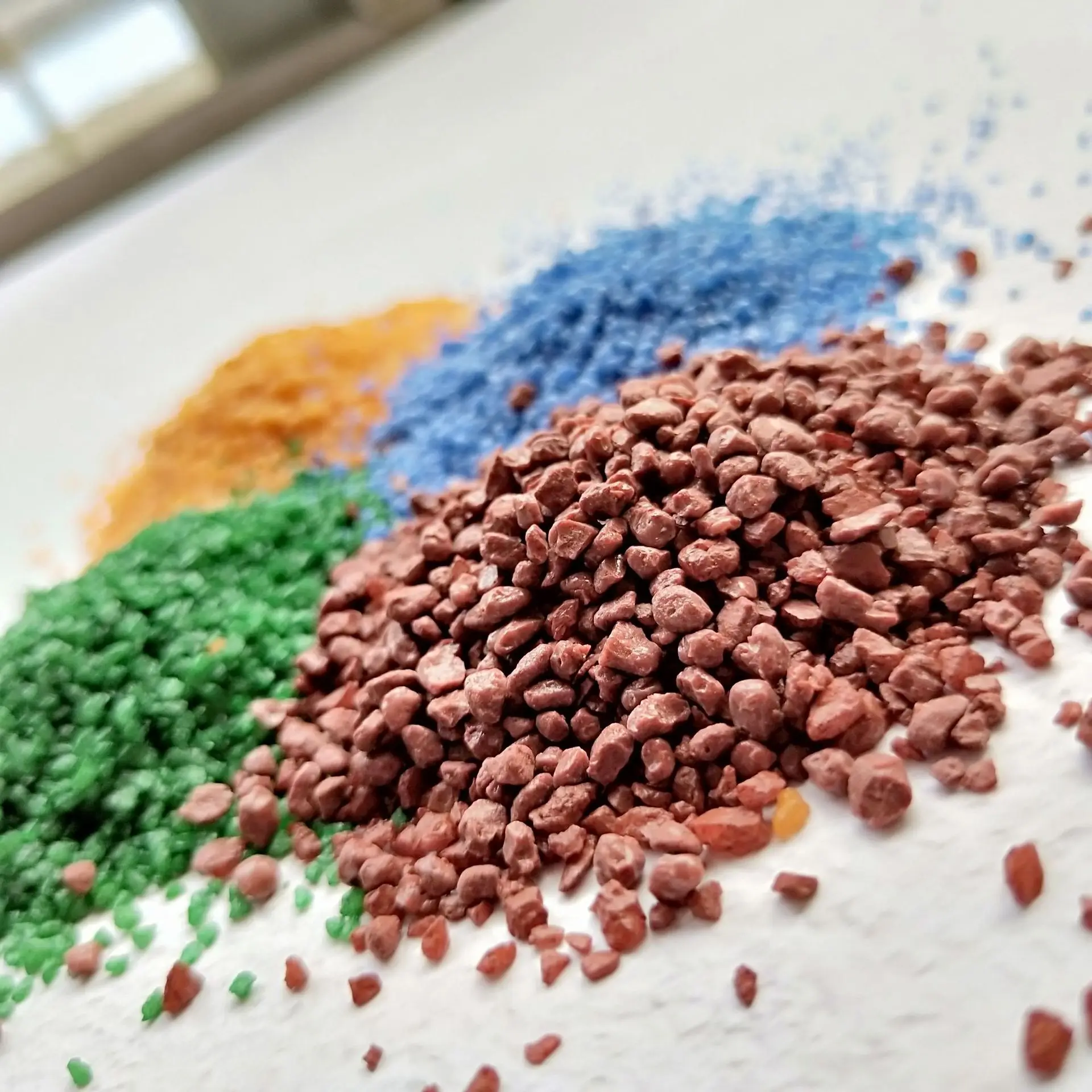 Colorful Ceramic Granular Permeable Floor