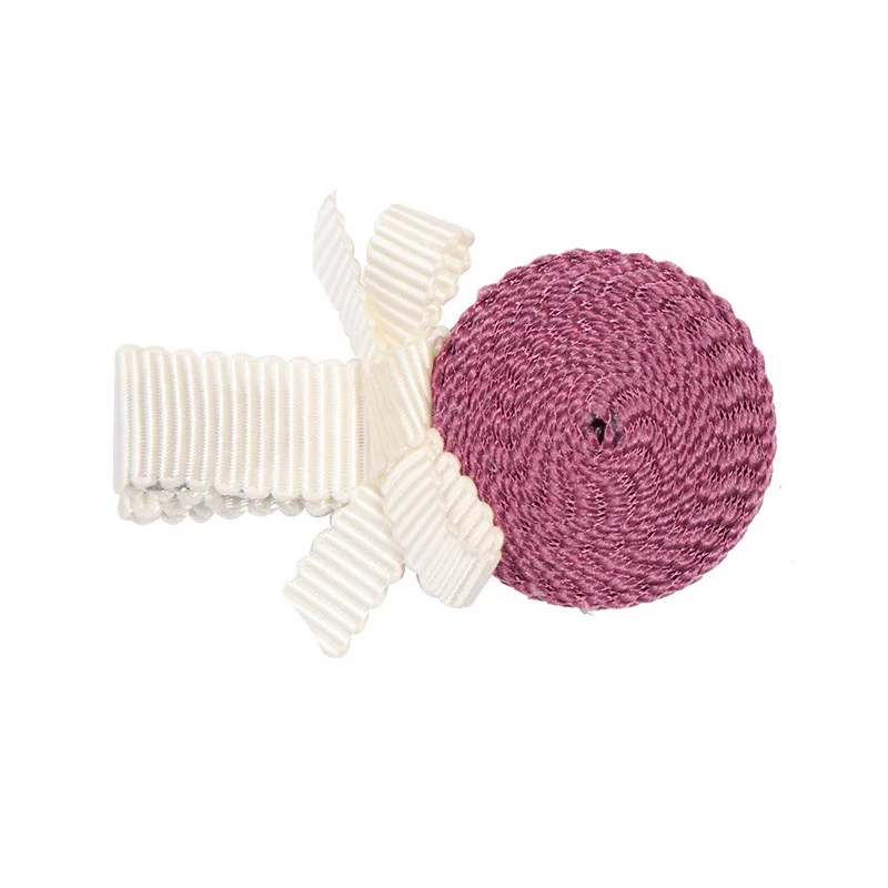 Korean girl hair accessories ribbon lace pearl kid hair clips set baby mini hair bow clips