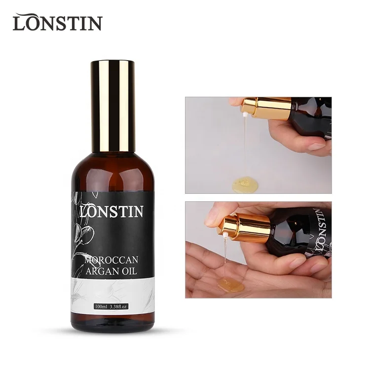 Wholesale Hair Styling Products Private Label Organic Smoothing Nourishing Moroccan Argan Oil for Dye