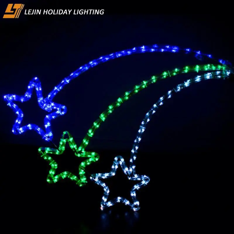 Оптовая продажа уличный светодиодный светильник для украшения в виде рождественской