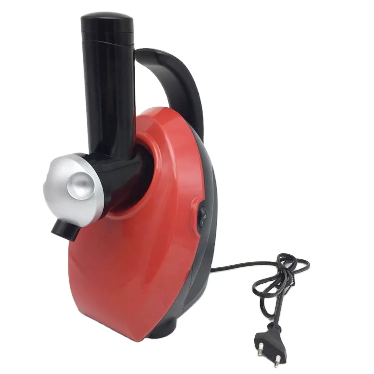 Cheap 2 in 1 Salad Maker & Frozen Yogurt Ice Cream Maker Homemade Automatic Multifunction Electric Fruit Dessert Maker Automatic