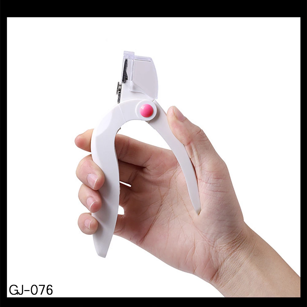 MCL Stainless Steel Manicure Pedicure Nail Dial Clipper Nail Tips Edge Cutter For Acrylic False Nails