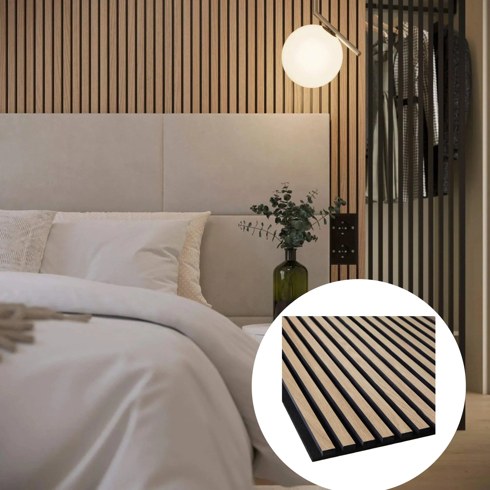 Panels 240x60cm for Soundproofing Walls and Ceilings 240x60cm pannelli Acoustic