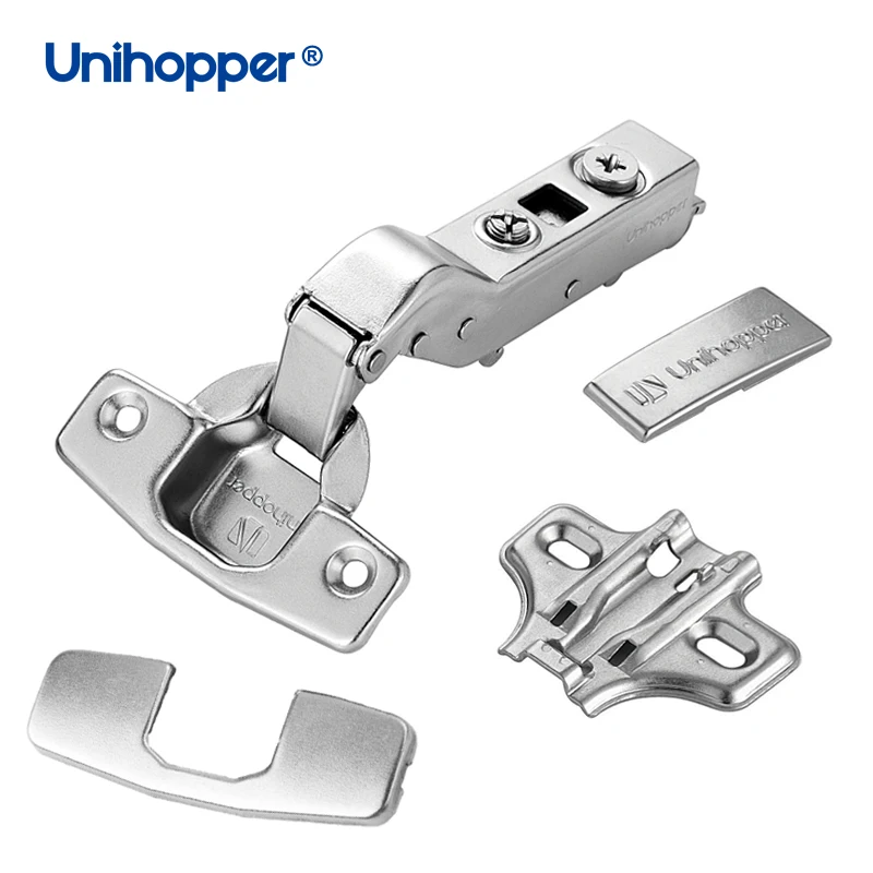Unihopper Concealed Cabinet Hinge 3D Adjustable Soft Close Hinges Hydraulic Steel Furniture Hinge for Cabinet Door