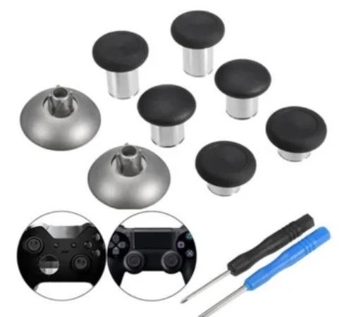 Thumbsticks Parts  Replacement D-pad+Tool  Metal  Trigger button for  XBOX one elite for ps4 pro controller