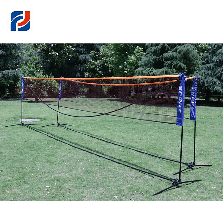 
used badminton court flooring tennis pole with a height of 6m 